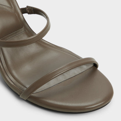 Aldo Avelinda in Khaki - Heeled mule