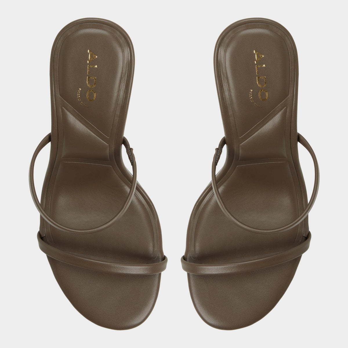 Aldo Avelinda in Khaki - Heeled mule