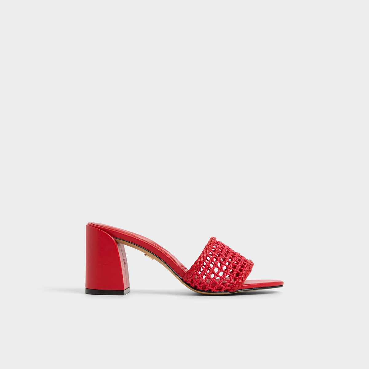 Aldo Beachdate Bright Red Women's Block heels - Heeled mule, Block heel