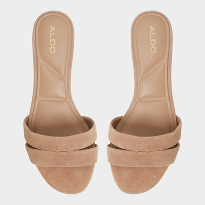 Aldo Scarletta Medium Brown Women's Heeled mules - Heeled mule, Kitten heel