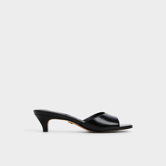 Aldo Haeden Black Women's Heeled mules - Heeled mule, Kitten heel