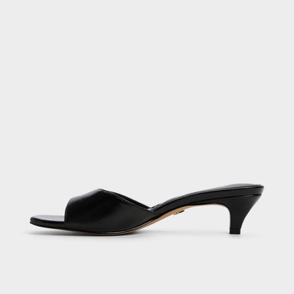Aldo Haeden Black Women's Heeled mules - Heeled mule, Kitten heel