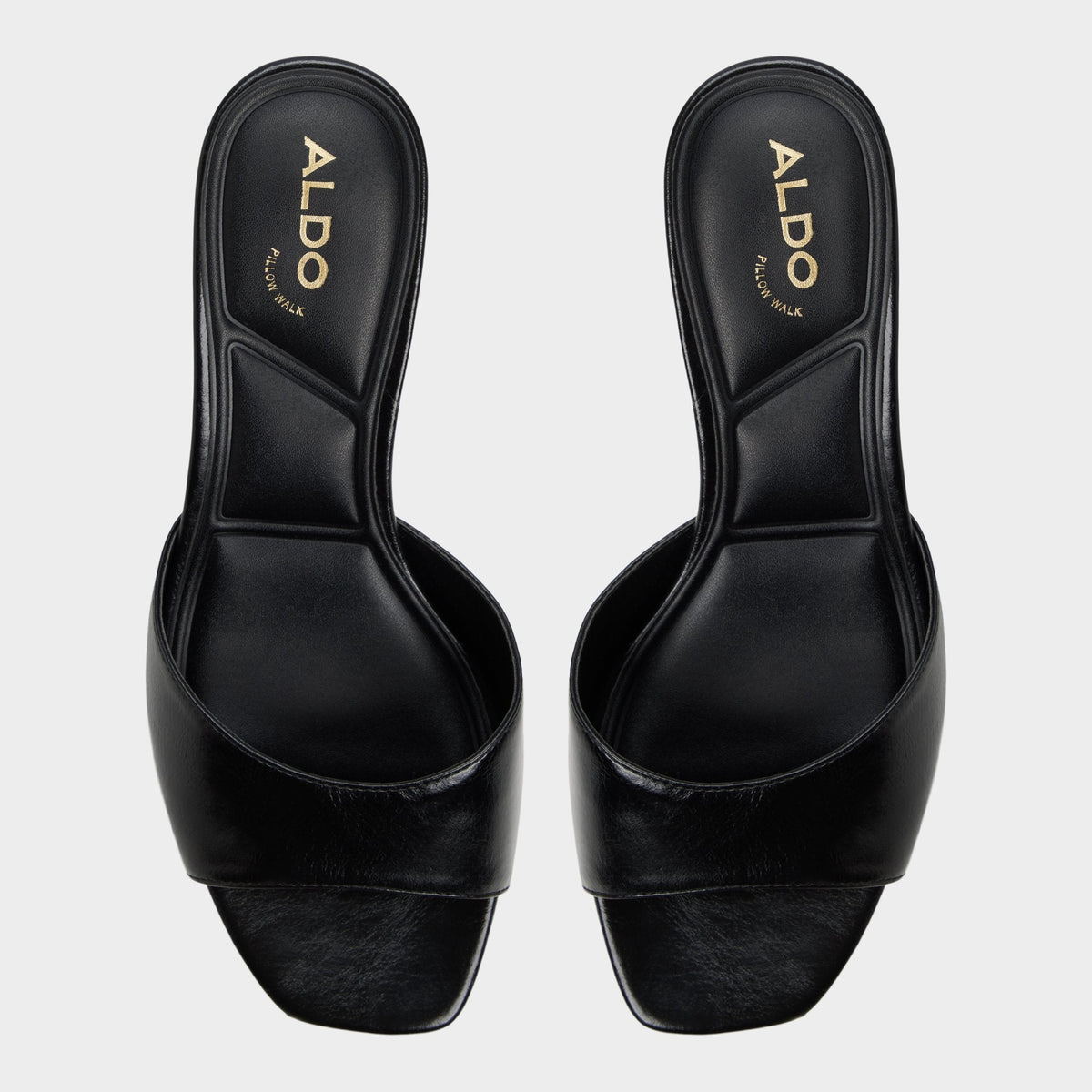 Aldo Haeden Black Women's Heeled mules - Heeled mule, Kitten heel