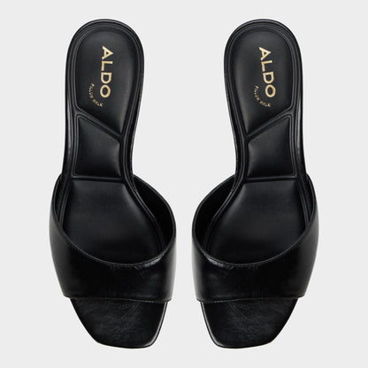Aldo Haeden Black Women's Heeled mules - Heeled mule, Kitten heel