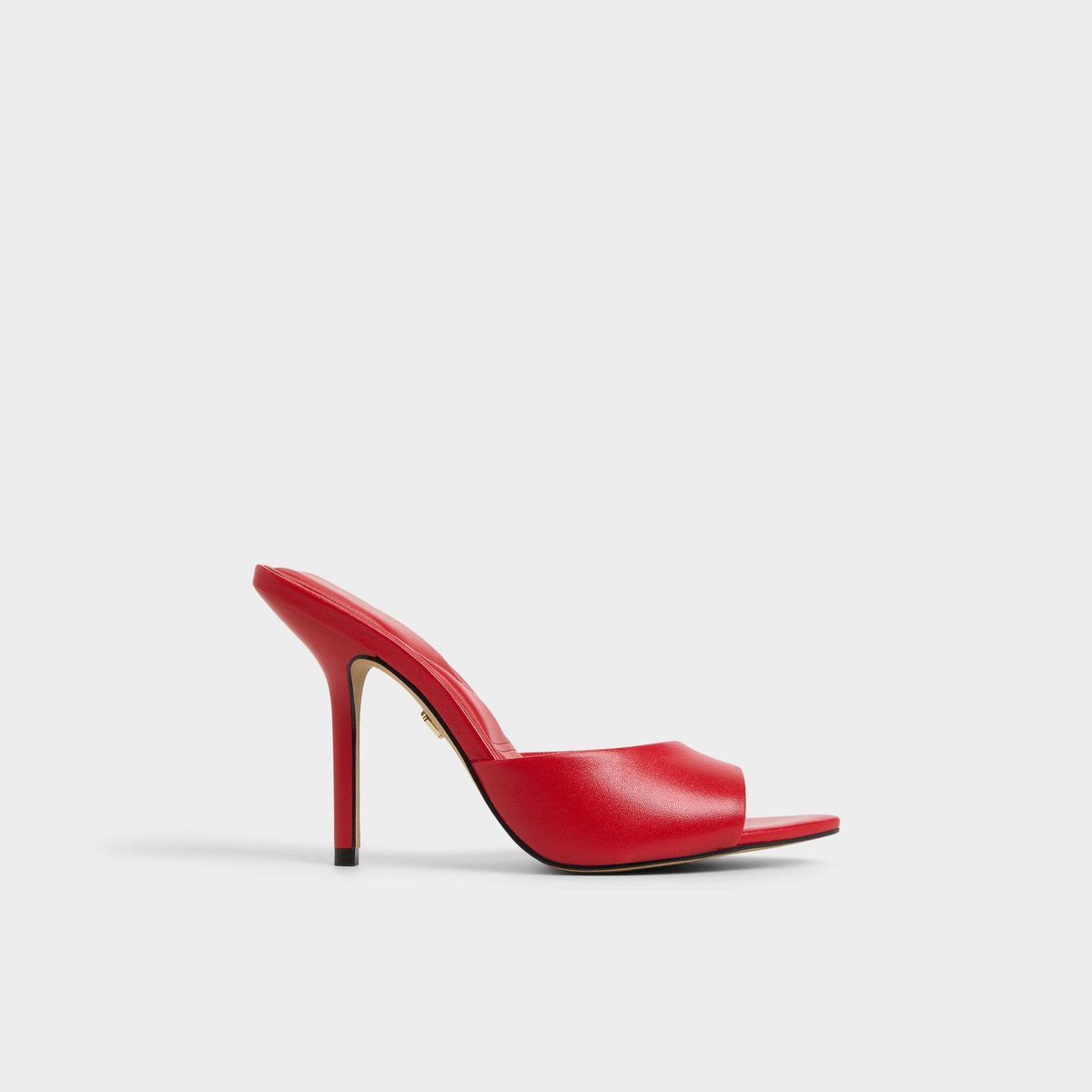 Aldo Madelan in Bright Red - Heeled mule, Stiletto heel