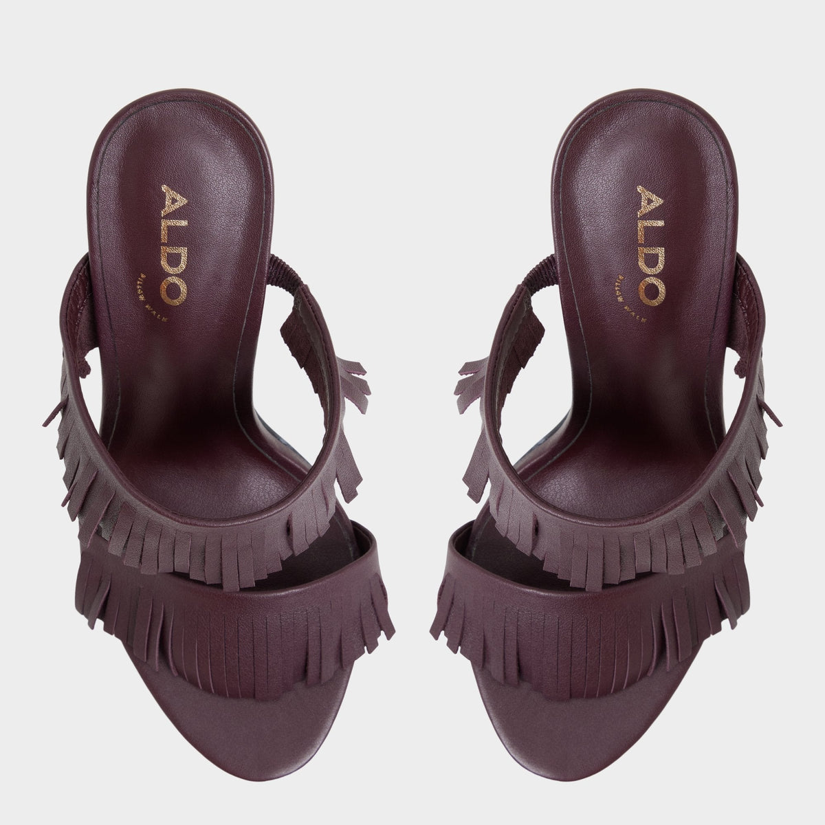 Aldo Nahanie in Bordo - Heeled mule, Stiletto heel