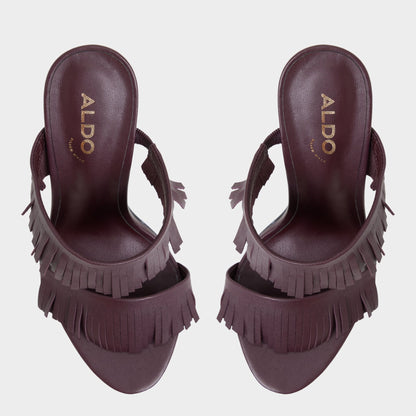 Aldo Nahanie in Bordo - Heeled mule, Stiletto heel