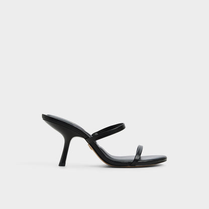 Aldo Avelinda in Black - Heeled mule