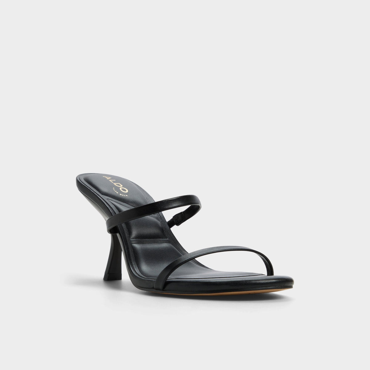 Aldo Avelinda in Black - Heeled mule