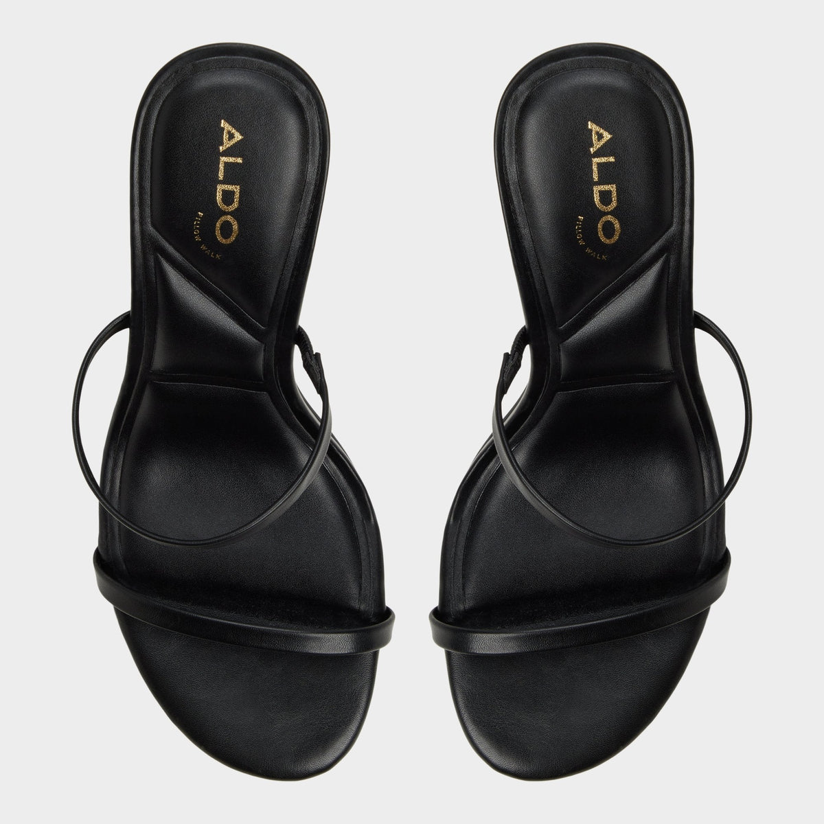 Aldo Avelinda in Black - Heeled mule