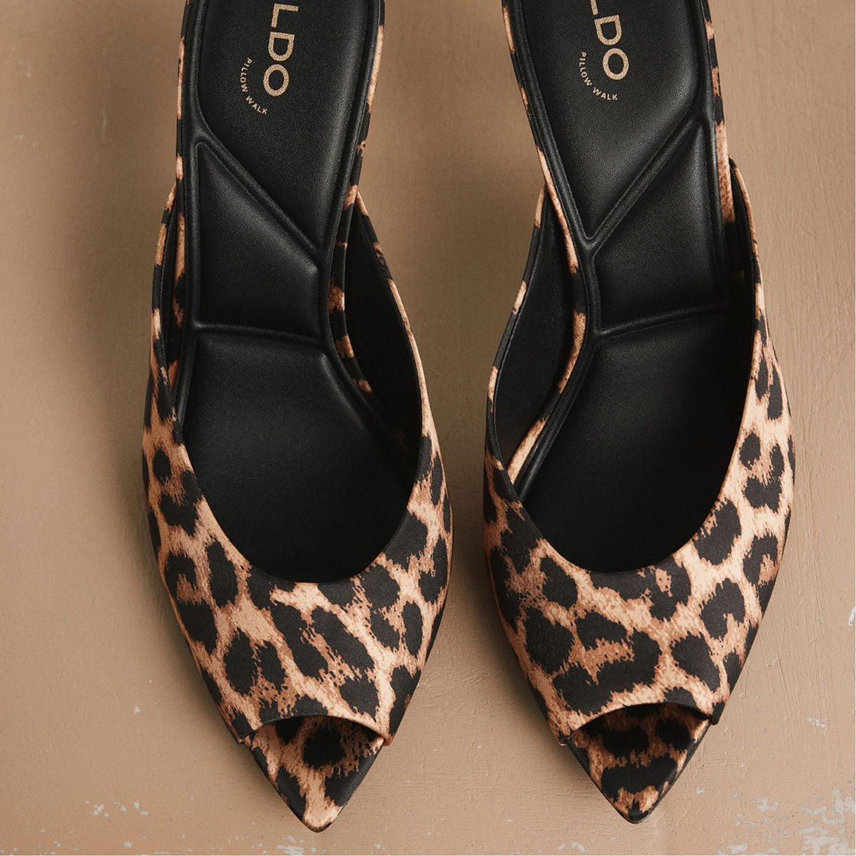 Aldo Elenara Brown Multi Women's Heeled mules - Heeled mule, Stiletto heel