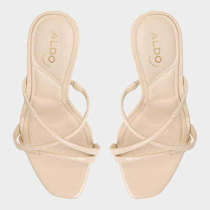 Aldo Velaia Light Beige Women's Heeled mules - Heeled mule, Stiletto heel