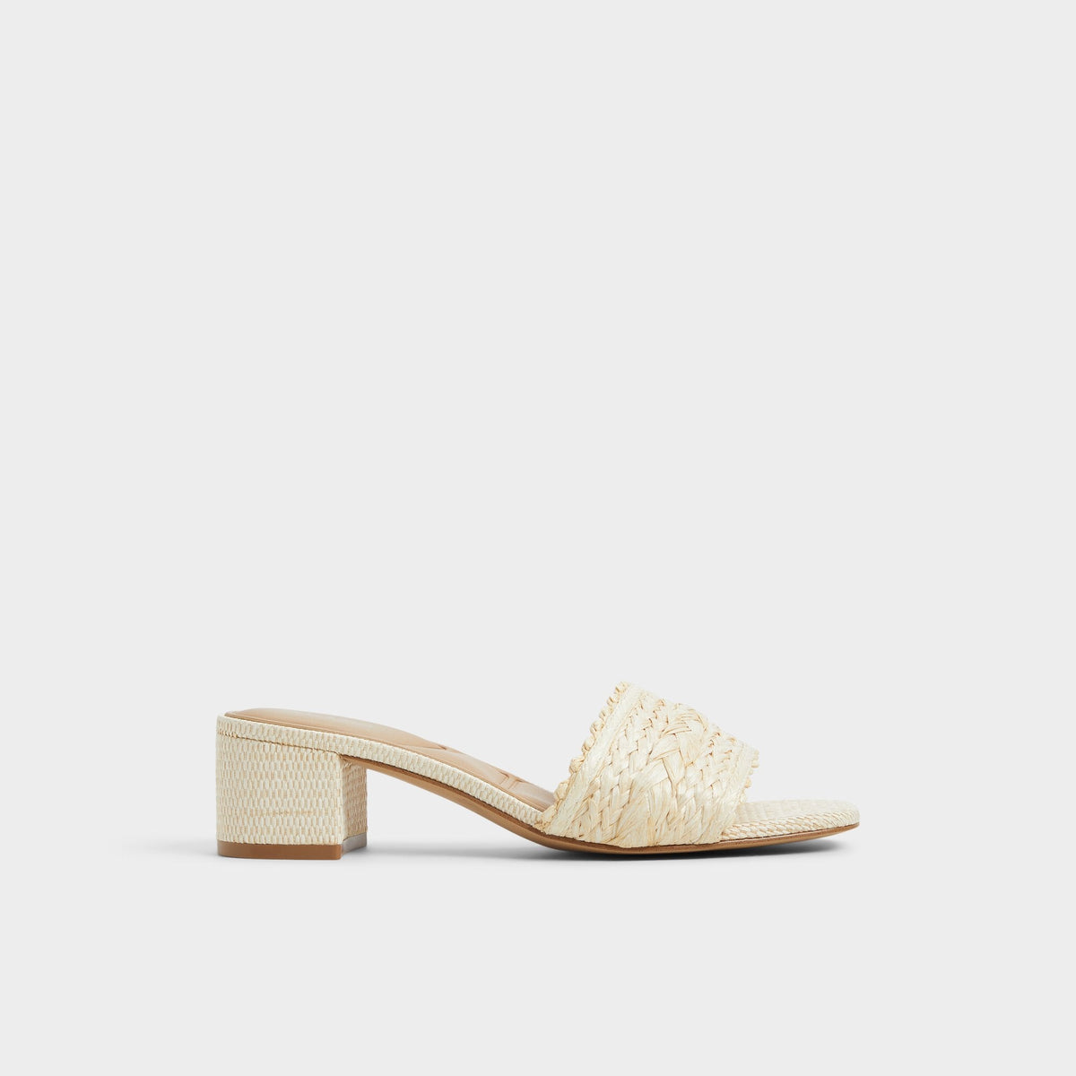 Aldo Claudina Natural Women's Block heels - Heeled mule, Block heel