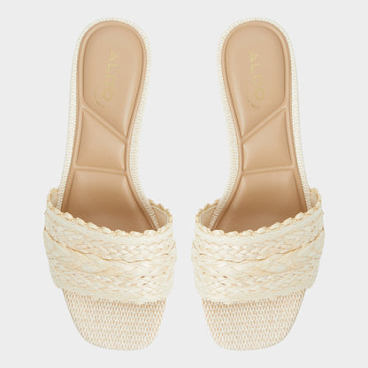 Aldo Claudina Natural Women's Block heels - Heeled mule, Block heel