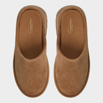 Aldo Academia Camel Women's Cold Weather Shoes - Heeled mule, Lug sole