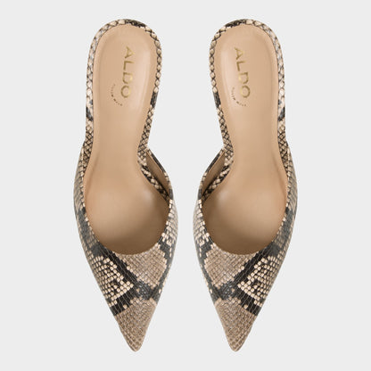 Aldo Beatrixy Python Women's Heeled mules - Heeled mule, Stiletto heel