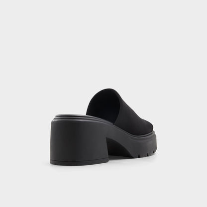 Aldo Harrietta Black Women's Wedges - Heeled mule, Block heel