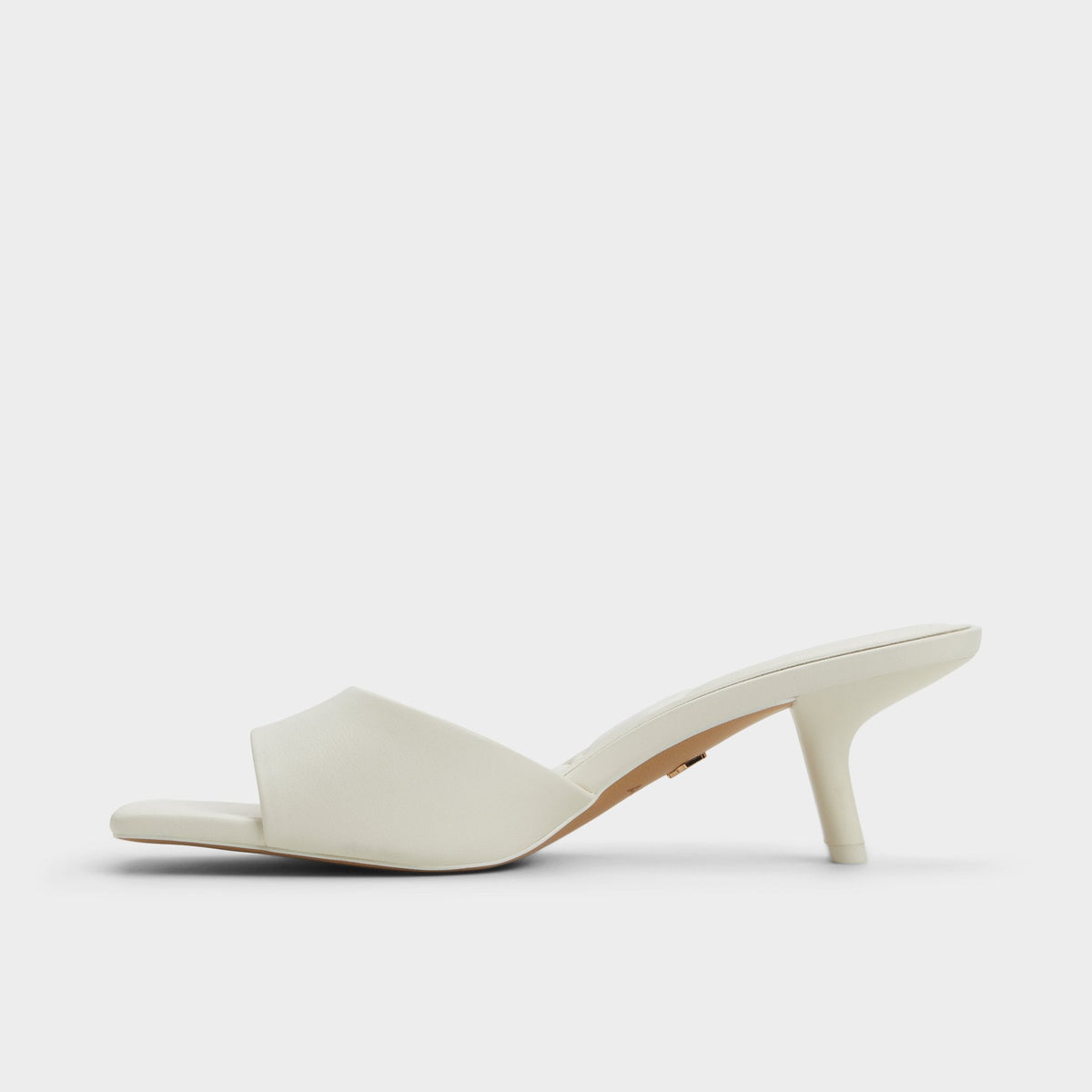 Aldo Enchanting White Women's Heeled mules - Heeled mule, Kitten heel
