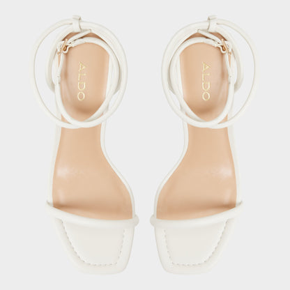 Aldo Demmi White Women's Strappy sandals - , Kitten heel