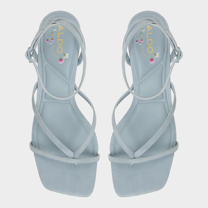 Aldo Soffie Other Blue Women's Strappy sandals - Strappy heeled sandal, Kitten heel