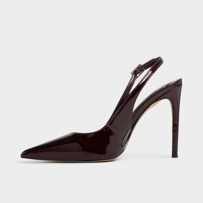 Aldo Stessysling in Dark Brown 14154054 - Sling back high heel, Stiletto heel
