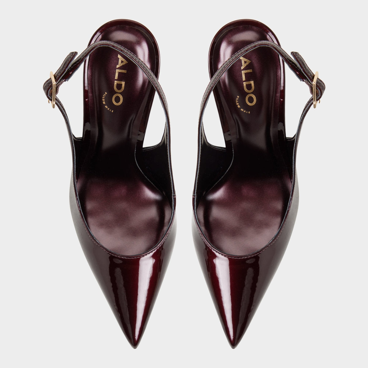 Aldo Stessysling in Dark Brown 14154054 - Sling back high heel, Stiletto heel