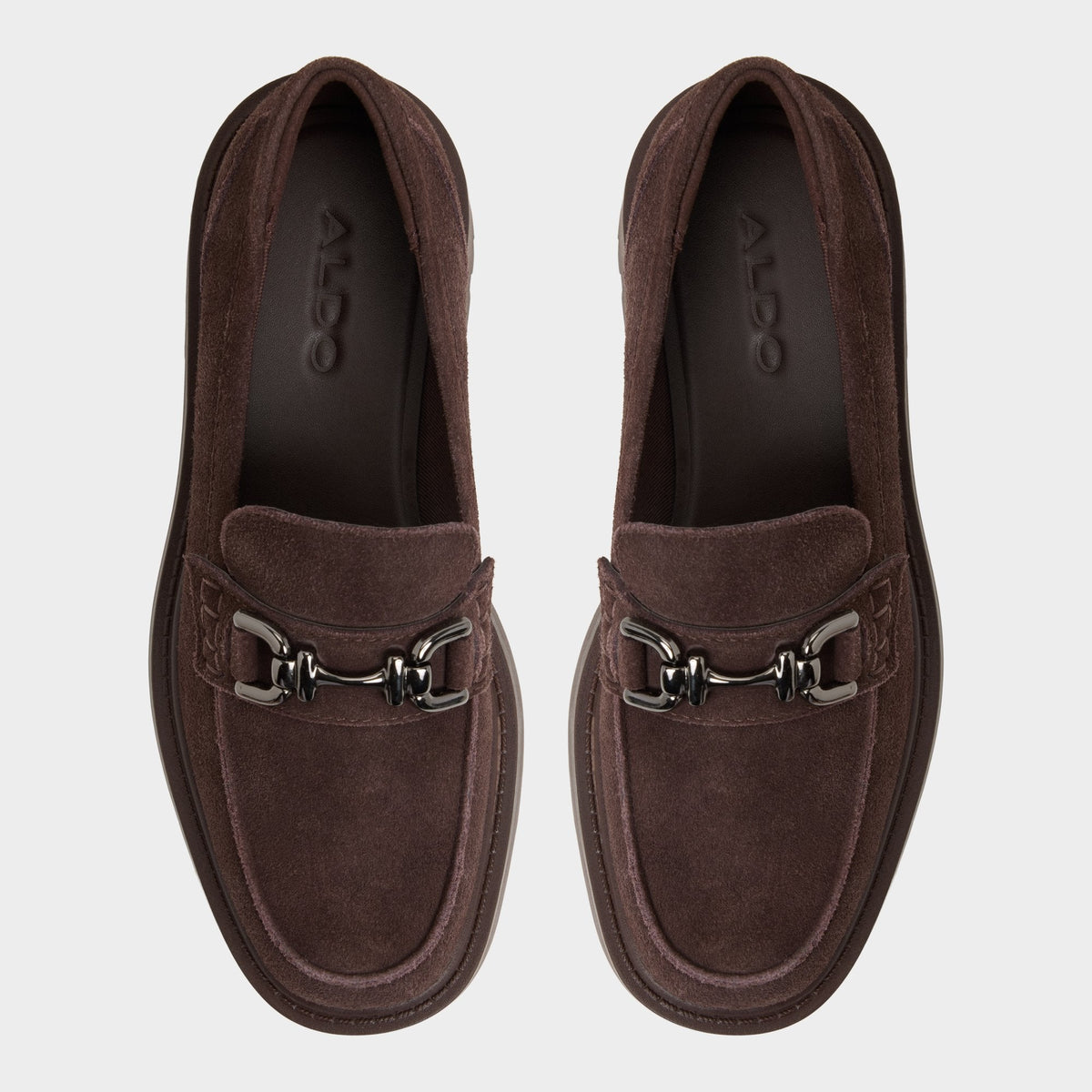 Aldo Oneameth in Dark Brown - Loafer, Lug sole