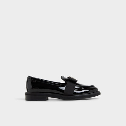 Aldo Bissom in Black - Loafer, Block heel