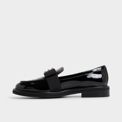 Aldo Bissom in Black - Loafer, Block heel