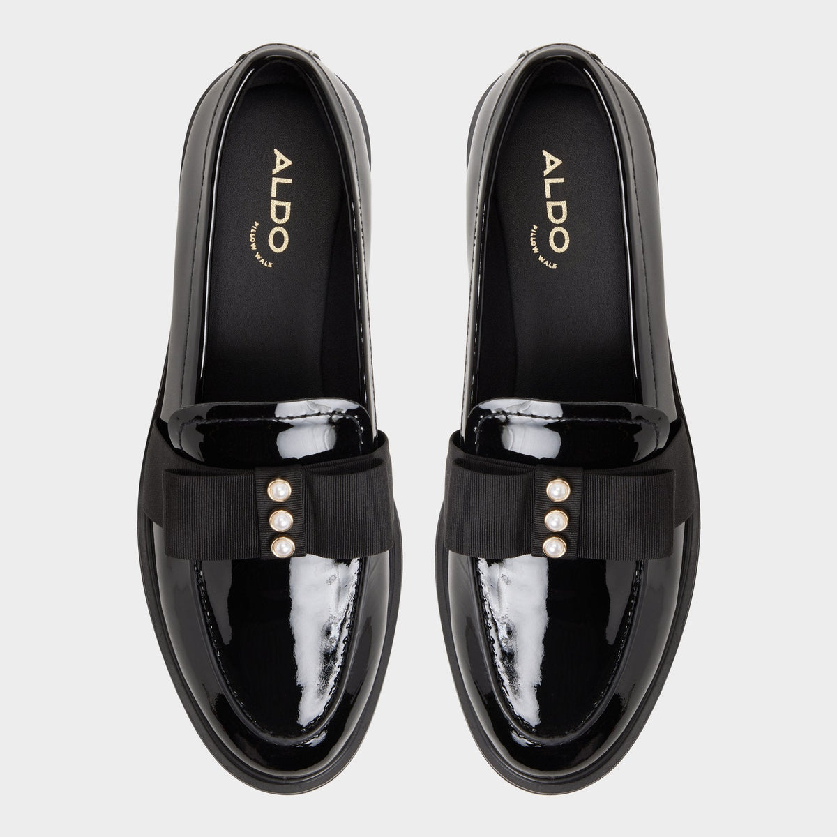 Aldo Bissom in Black - Loafer, Block heel