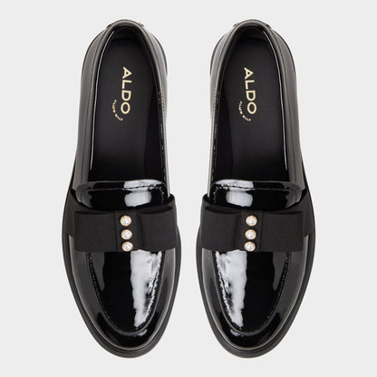 Aldo Bissom in Black - Loafer, Block heel