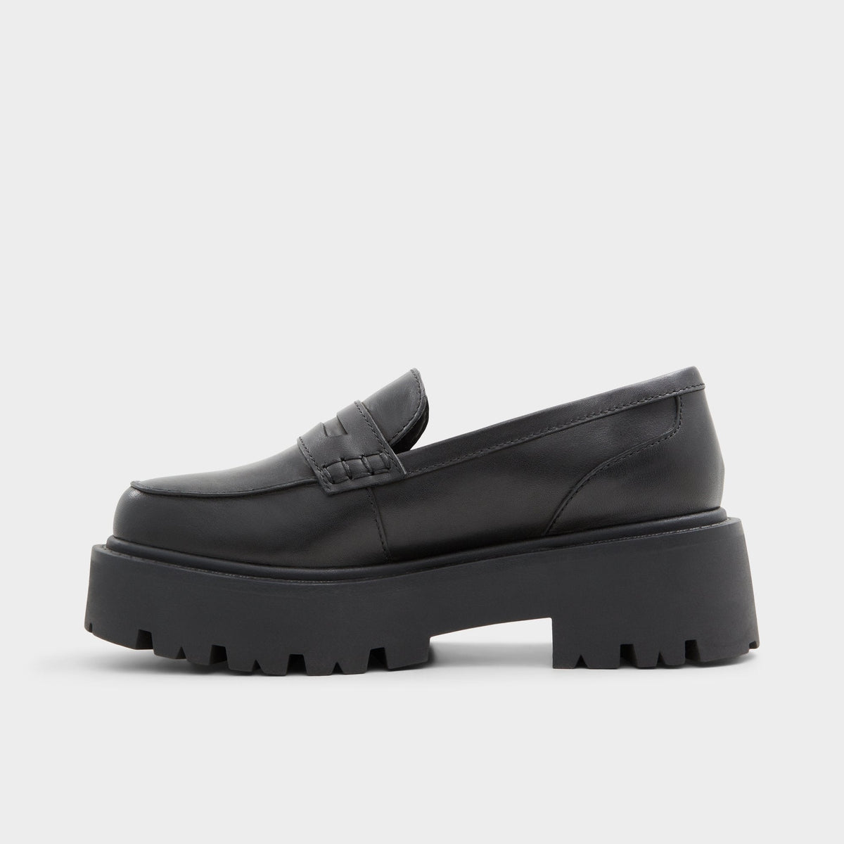 Aldo Cadaycia Black Women's Loafers & Oxfords - Loafer, Lug sole