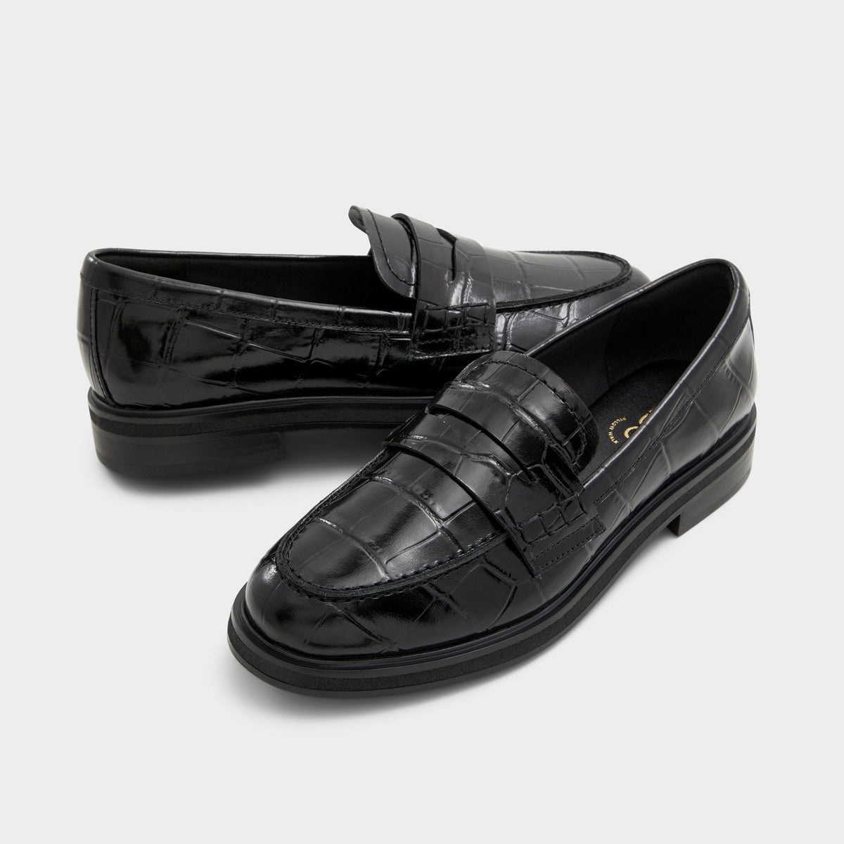 Aldo Lededanten Other Black Women's Loafers & Oxfords - Loafer, Block heel
