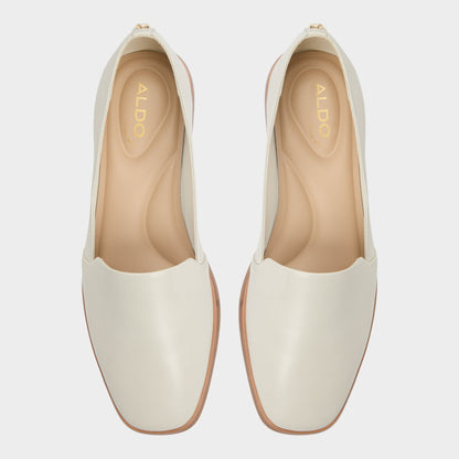 Aldo Caraelia White/Bone Women's Loafers & Oxfords - Loafer