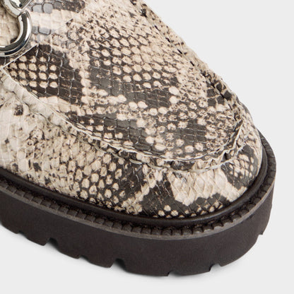 Aldo Danrose in Open Brown - Loafer, Lug sole