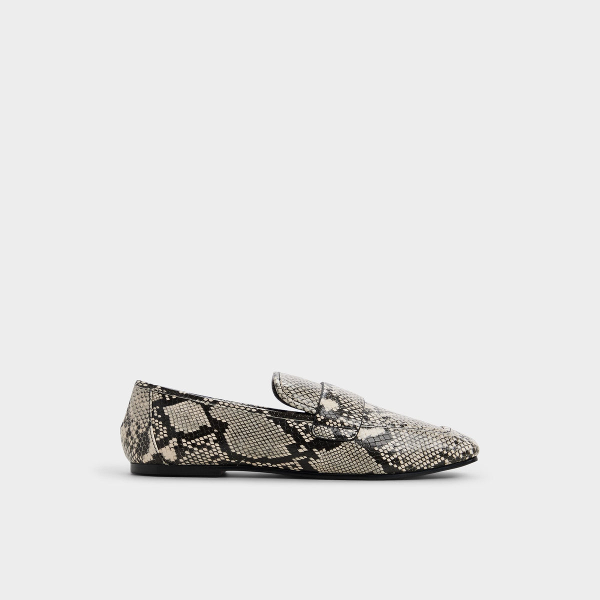 Aldo Bellamyy Black/White Women's Loafers & Oxfords - Loafer
