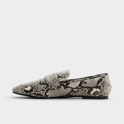 Aldo Bellamyy Black/White Women's Loafers & Oxfords - Loafer