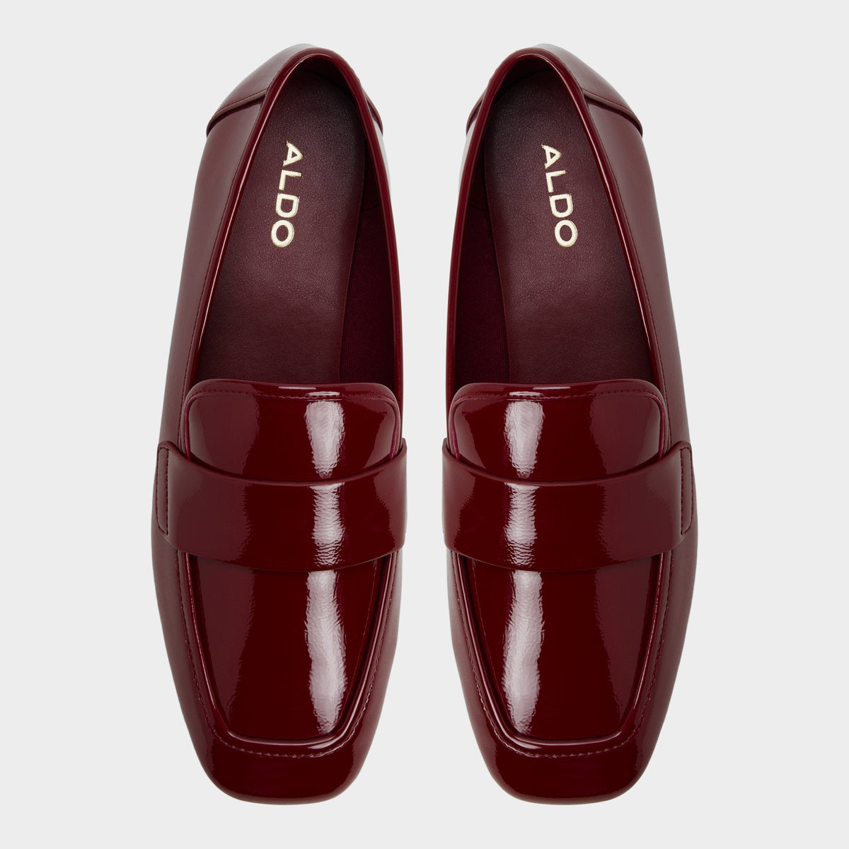 Aldo Bellamyy Red Women's Loafers & Oxfords - Loafer