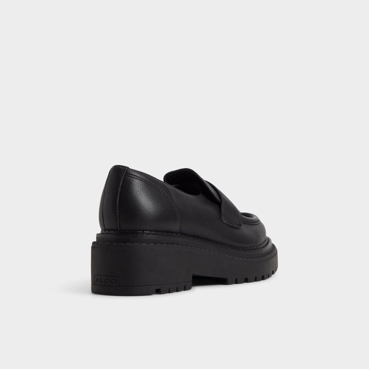 Aldo Miravella in Black - Loafer, Lug sole