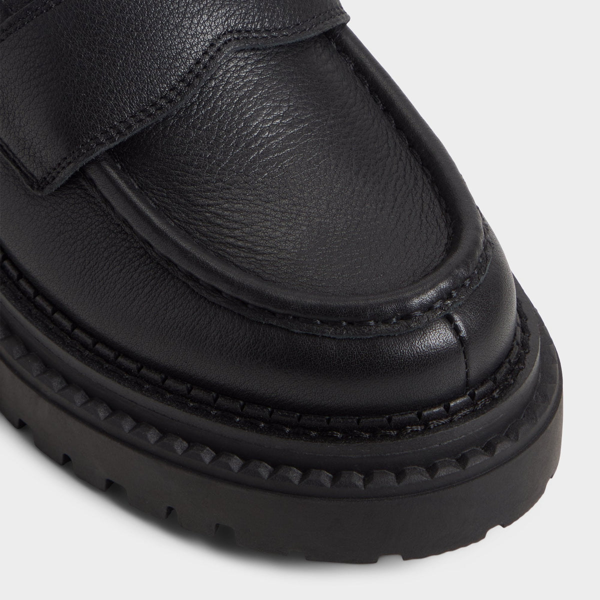 Aldo Miravella in Black - Loafer, Lug sole