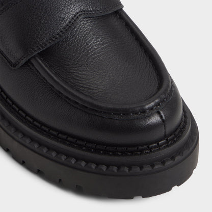 Aldo Miravella in Black - Loafer, Lug sole