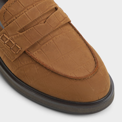 Aldo Lededanten Dark Brown Women's Loafers & Oxfords - Loafer, Block heel