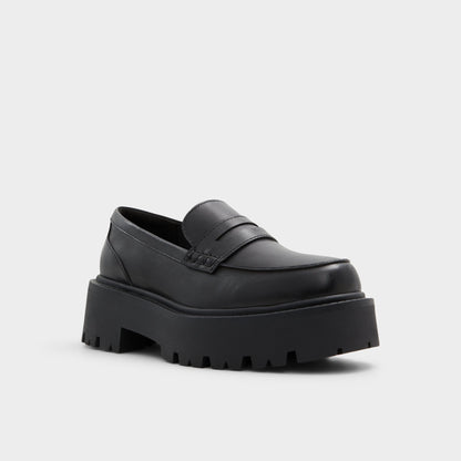 Aldo Cadaycia in Xt Black - Loafer, Lug sole