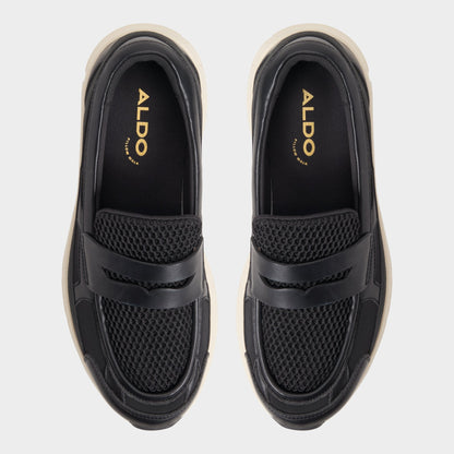Aldo Loffy in Black - Loafer, Jogger sole