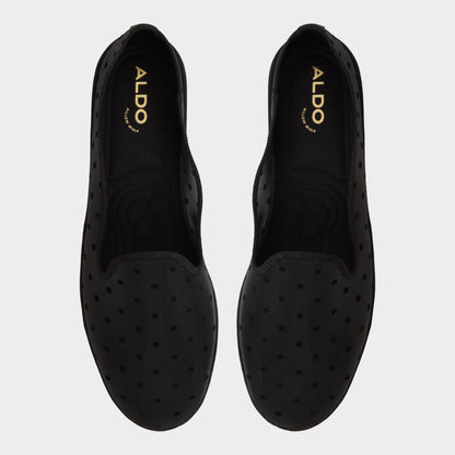 Aldo Aurabelle Black Textile Mesh Women's Loafers & Oxfords - Loafer
