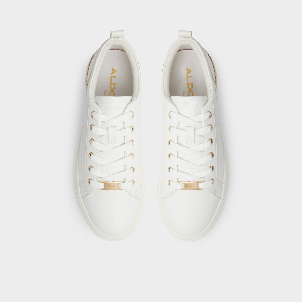 Aldo Dilathielle White Women's Low top sneakers - Low top sneaker, Cup sole