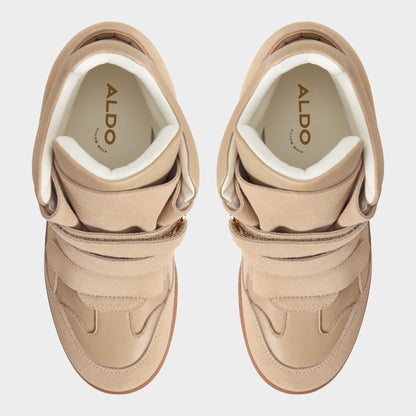 Aldo Bellissamo in Sand - Wedge sneaker, Wedge heel