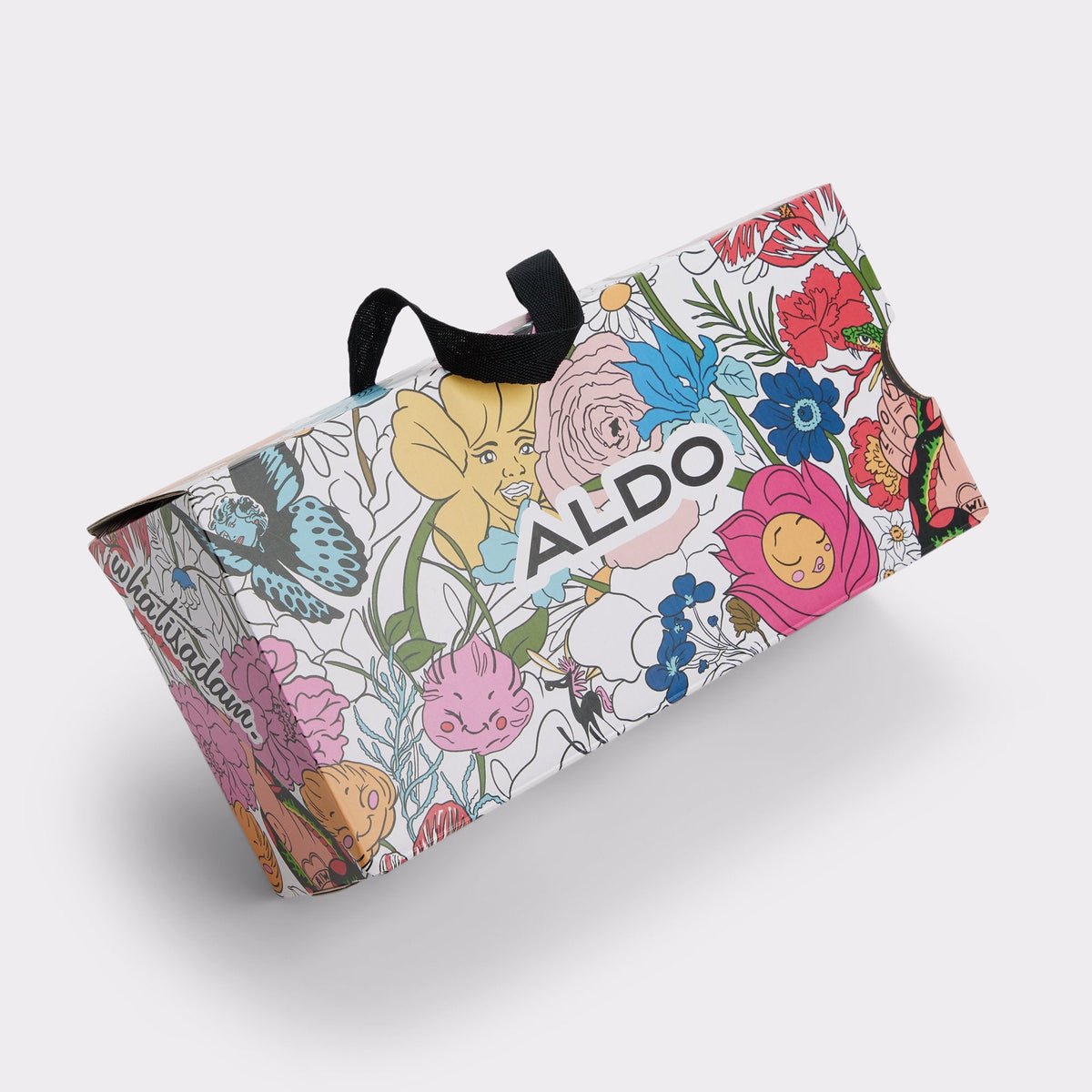 Aldo Whatisadam in White Multi - Women's low top sneaker, Cup sole