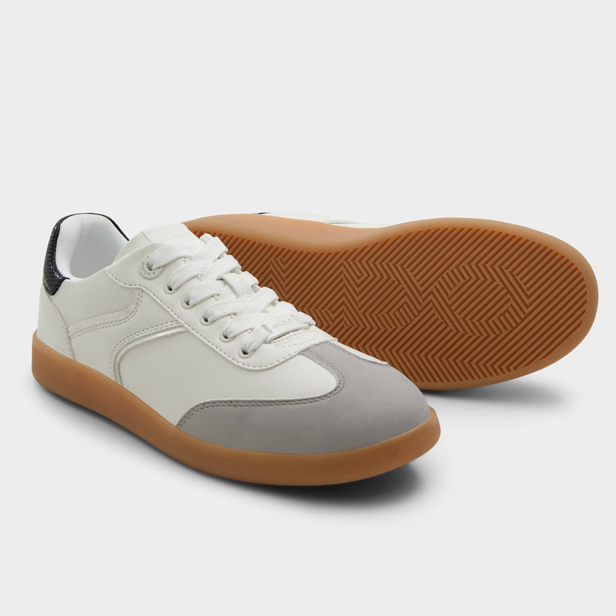 Aldo Erilg White/Black Women's Low top sneakers - Sneaker, Cup sole