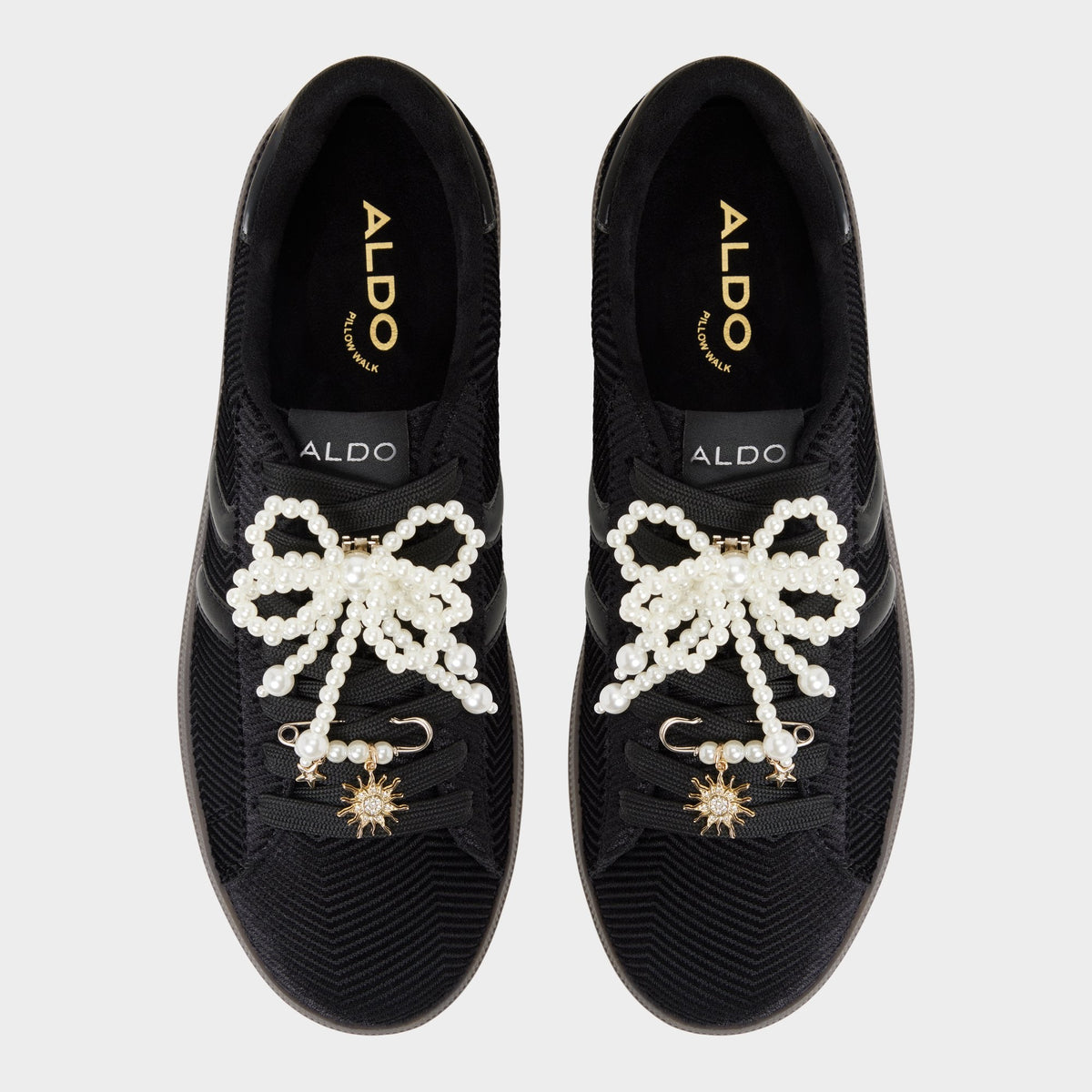Aldo Chicsneaker2 in Black Black - Low top sneaker, Cup sole